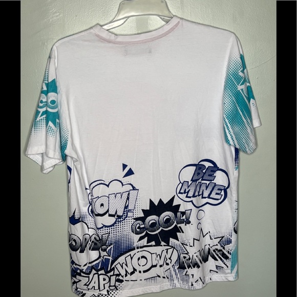 Contender All Over Print (AOP) Comic Style Tee Size Large - Picture 3 of 6